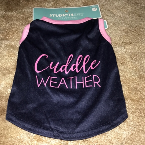 Pet Apparel- Studio 74 Pet with ‘Cuddle Weather’ - Picture 1 of 5